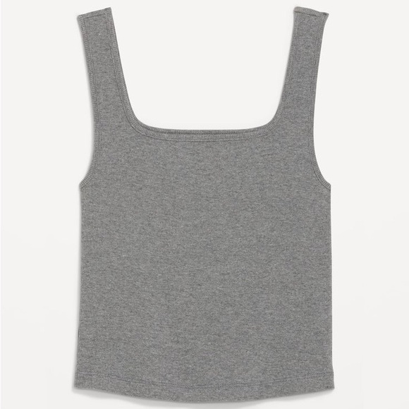 Set of 3 - Old Navy XSP crop ribbed tanks - Picture 2 of 3